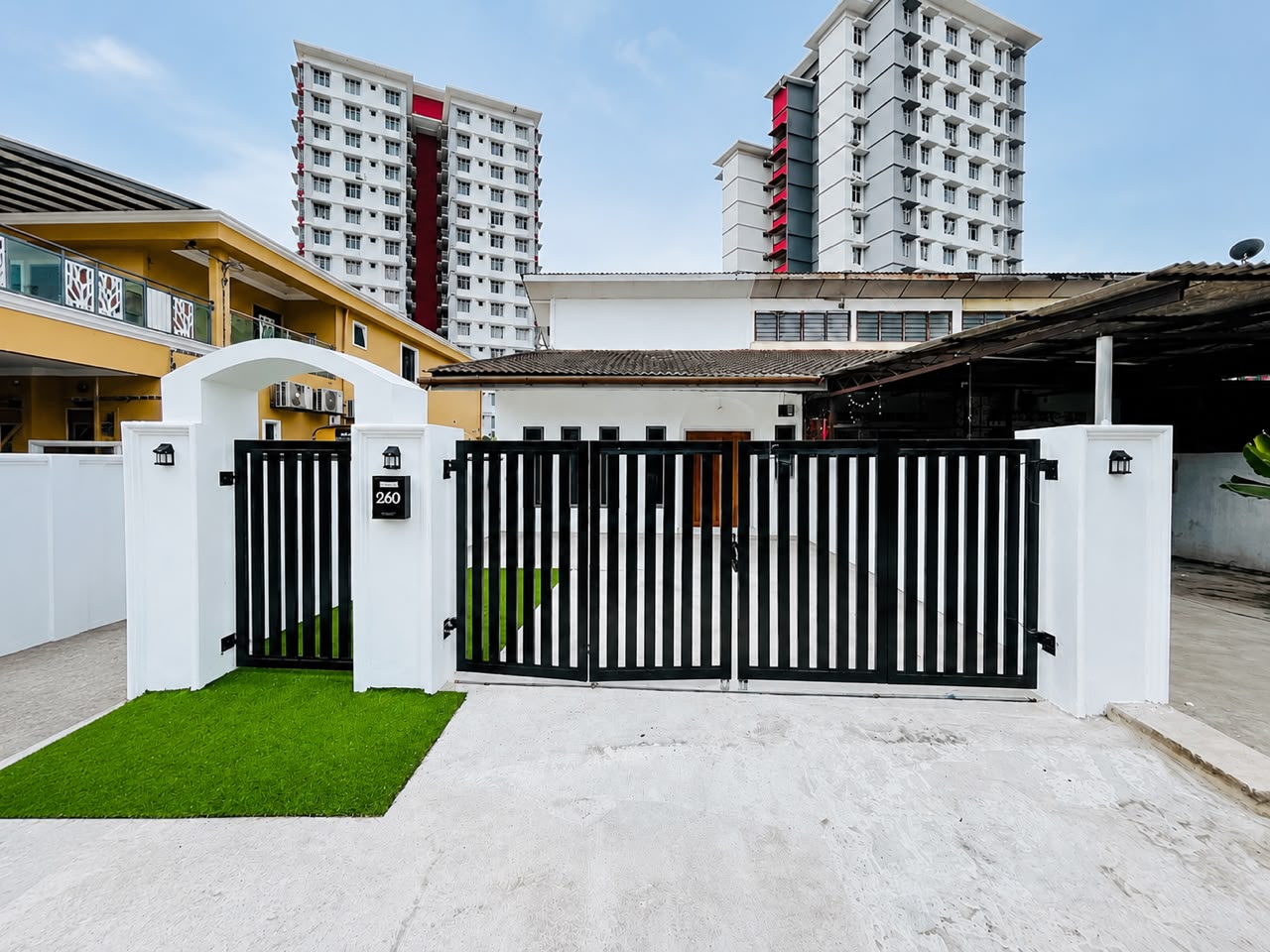 Rumah selepas baik pulih di Taman Petaling Indah